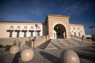 Fort Bragg High School Front Steps