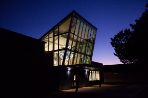 Piner Geospatial Center Nighttime